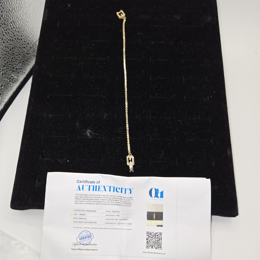 Givenchy Gold Bracelet
